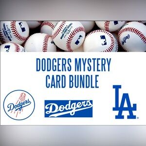 ⚾️BASEBALL CARD BUNDLE⚾️- 50 Mystery Dodgers Baseball Cards